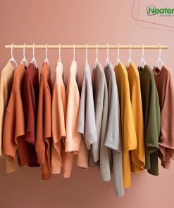 Alternative view of NEATERIZE Clothes Hangers Plastic 20 Pack For Adults - Plastic Hangers. The Perfect Coat Hanger and Space Saving Clothes Hangers for Closet. Percheros Ganchos para Colgar Ropa Hangars - Purple Hangers